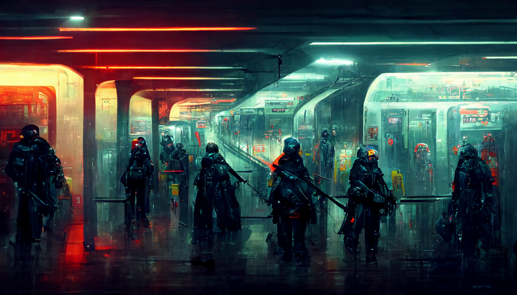 metro-cyberpunk